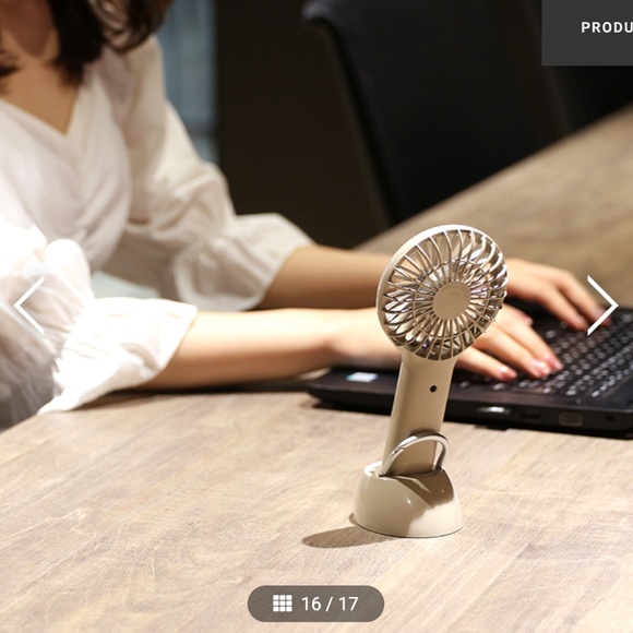 Portable Fan( f) Green; Brand New - Picture 9 of 11